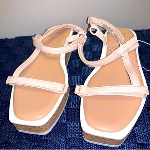 A New Day Women sandals, beige color, size 7.5 Brand NEW